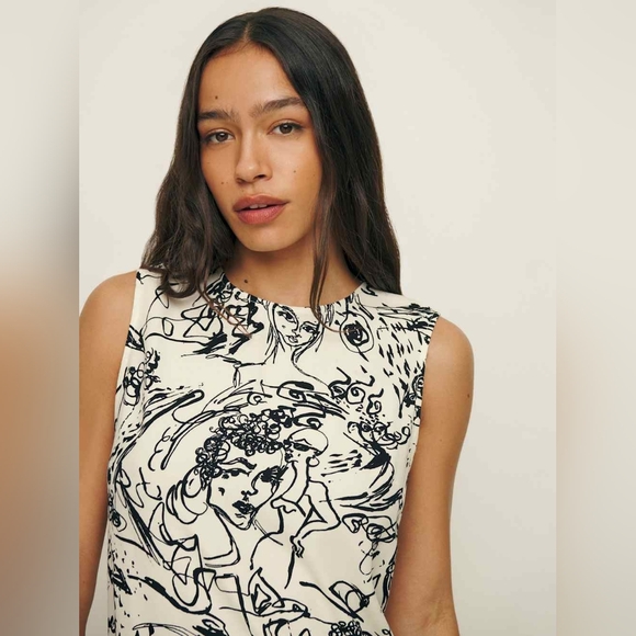 Reformation Gracelynn Dress Size 6 - Picture 2 of 9